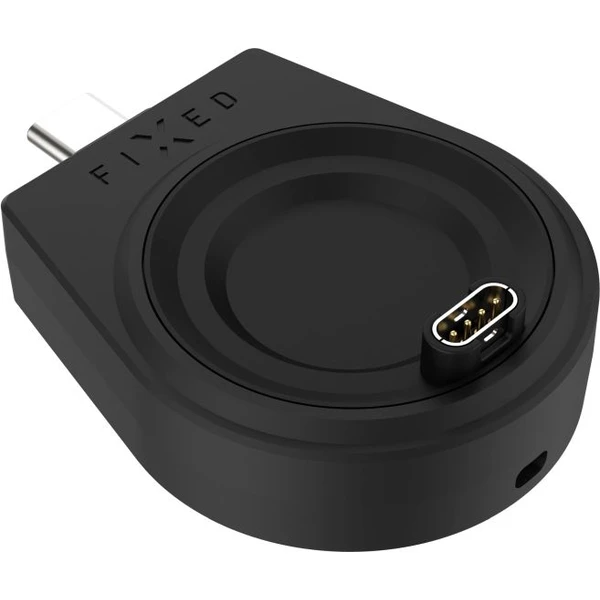 FIXED Nabíjací USB-C adaptér pre Garmin Fenix ??5/6/7/7X/8, Epix, Venu 2/3/3S, Vívoactive 3/4/5 čier - Nabíjačky - Hlavný obrázok