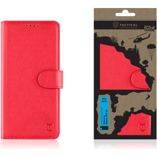 Tactical Field Notes púzdro Samsung Galaxy A56 5G červené - Puzdra - Obrázok 0577127dc6494922ada2951a5e845472