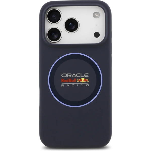 Oracle Red Bull Racing Silicone Blue Ring MagSafe kryt iPhone 17 Pro modrý - Puzdra - Obrázok 058aef1681824441aef3de4287eb2ad5