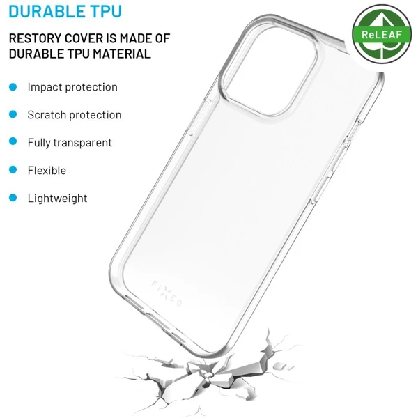 FIXED ReStory AntiUV TPU recyklovaný kryt Samsung Galaxy A35 5G číry - Puzdra - Obrázok 059f384c0ff046a2b9a002fe9b0dd8ff