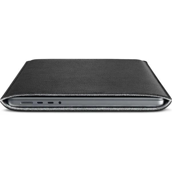 Woolnut kožené Sleeve puzdro pre 14" MacBook Pro čierne - Puzdra - Obrázok 05SR100501
