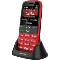ALIGATOR A770 Senior + stolná nabíjačka červený - Mobilné telefóny