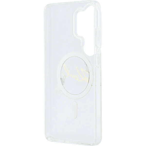 Karl Lagerfeld IML Choupette Karl Script Logo Magnetický kryt Samsung Galaxy S26 Ultra priehľadný - Puzdra - Obrázok 05a3eccb4b5f45dfaac55a0949217c90