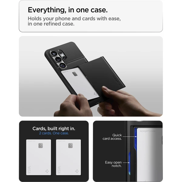 Spigen Slim Armor CS kryt Samsung Galaxy S26 Ultra čierny - Puzdra - Obrázok 05ba16f52701430e8790b43d68e9e8ed