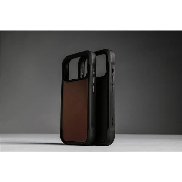 Nomad Rugged Leather Case (Horween) MagSafe kožený kryt iPhone 17 Pro Max Black - Puzdra - Obrázok 05c0dceb71cd4e5f97d1b77c1275c9c6