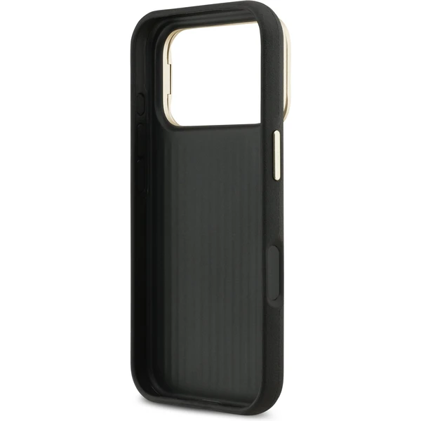 Guess PU Grained 4G Logo Stand Camera Frame kryt iPhone 17 Pro čierny - Puzdra - Obrázok 05cb4368a2ba4c3fbc269f3363b34c52