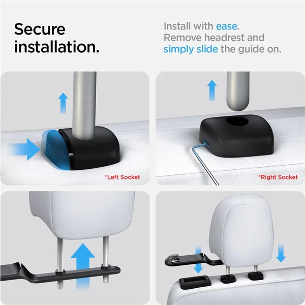 Spigen Backseat Seatbelt Holder držiak bezpečnostného pásu Tesla Model Y čierny - Držiaky - Obrázok 05d024aa6bb34e33ab3be32cb78aa5dd