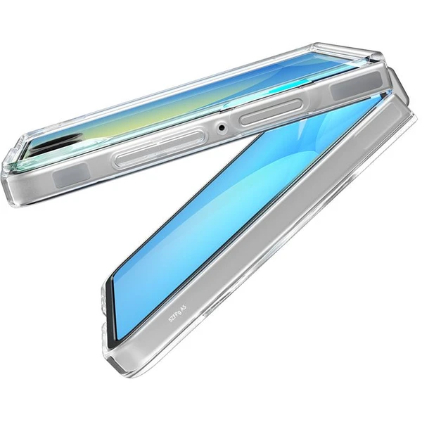 Spigen Air Skin MagSafe kryt Samsung Galaxy Z Flip7 číry/biely - Puzdra - Obrázok 05d15f143e3e4b0c9f7ce526ce081f59