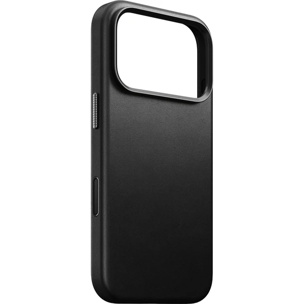 Nomad Traditional Leather MagSafe kožený kryt iPhone 18 Pro Black - Puzdra - Hlavný obrázok