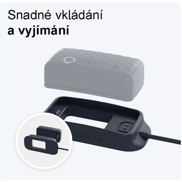 Tractive USB-A napájací kábel pre CAT Mini tmavomodrý - Káble a redukcie - Obrázok 0603000L01