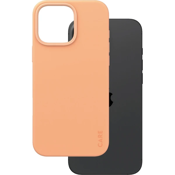 PanzerGlass® CARE kryt Apple iPhone 16 Pro Max MagSafe Fearlessly broskyňový - Puzdra - Obrázok 0608000P01