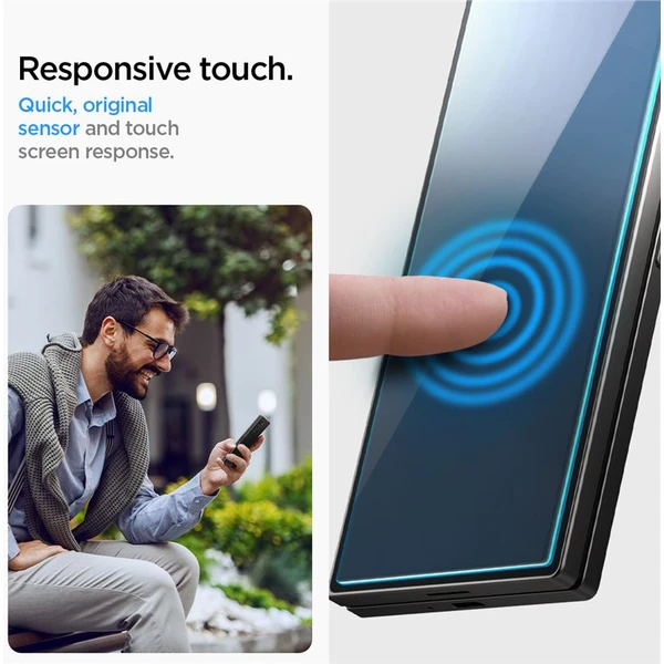 Spigen Glass TR EZ Fit Cover sklo Samsung Galaxy Z Fold6 (2 ks) - Ochranné fólie a sklo - Obrázok 060bf2699f9740819951def791688d4f