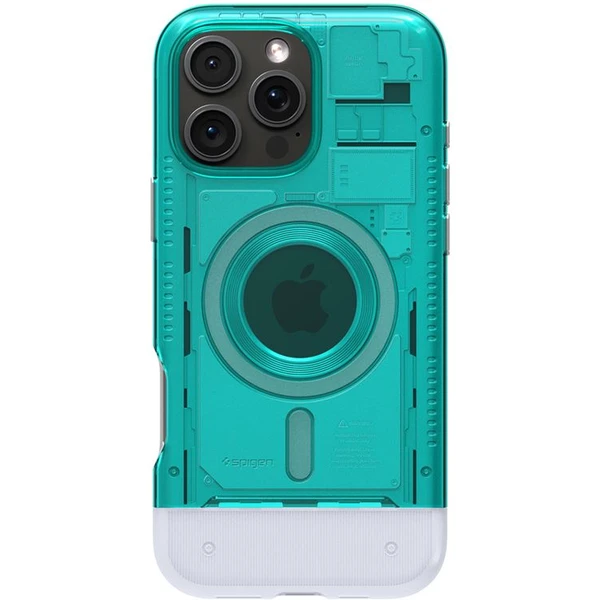 Spigen Classic C1 MagSafe kryt iPhone 16 Pro bondi blue - Puzdra - Obrázok 062455665d8c42a19bb78b5fd39b7b21