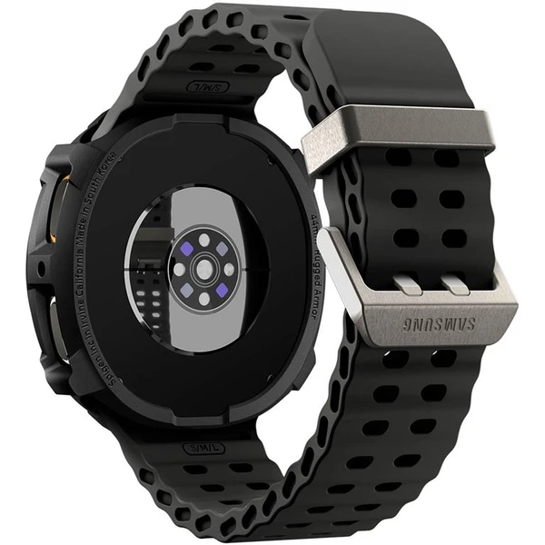 Spigen Rugged Armor kryt Galaxy Watch8 (44mm) matne čierny - Puzdra - Obrázok 0646aeae570a4be993272087dc357052