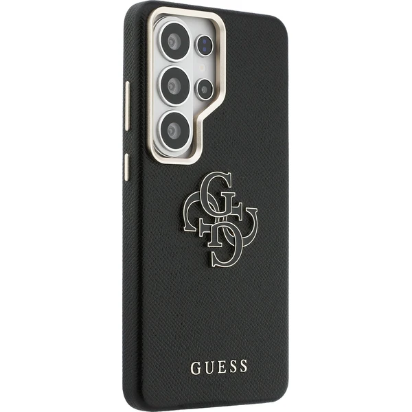 Guess PU 4G Resin Metal Logo kryt Samsung Galaxy S26 Ultra čierny - Puzdra - Obrázok 064dc01ab4914c0b9ef82188def9be5e