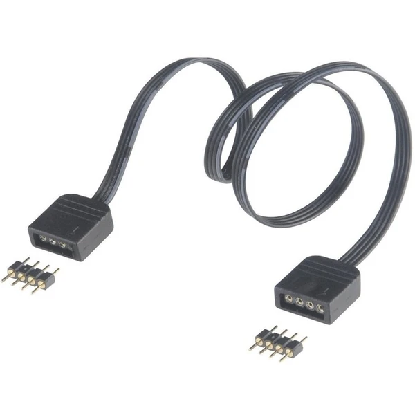 Akasa predlžovací kábel pre LED pásik (AK-CBLD06-30BK), 30cm - Káble a redukcie - Hlavný obrázok