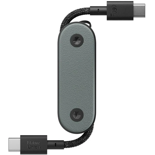 Native Union Pocket Cable USB-C/USB-C kábel, 60W zelený - Káble a redukcie - Hlavný obrázok