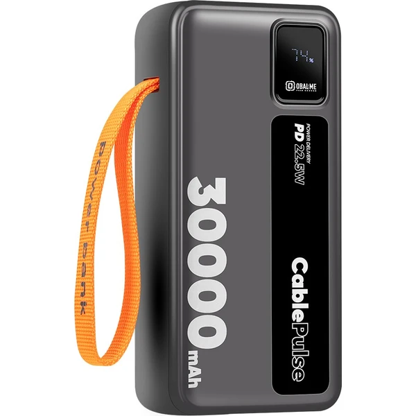 OBAL:ME CablePulse Powerbanka 30000mAh 22,5W Čierna - Powerbanky - Obrázok 069e05bea612442fa1dcf154bdd8e079