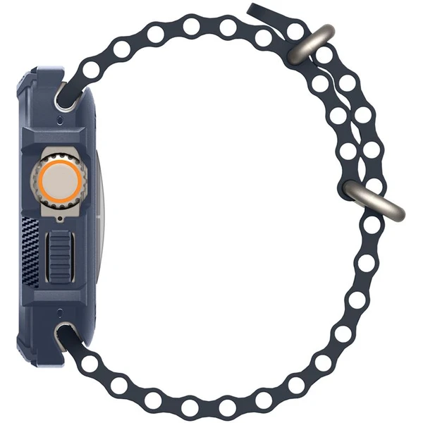 Spigen Rugged Armor kryt Apple Watch Ultra 3/2/1 (49mm) modrý - Puzdra - Obrázok 06A1000P01