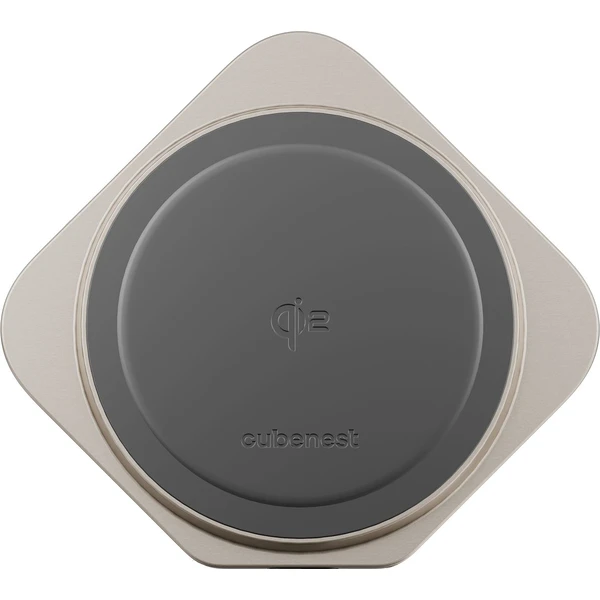 CubeNest SQ1C1 Qi2 (MagSafe) držiak do auta s nabíjaním titánový - Držiaky - Obrázok 06BC000K01