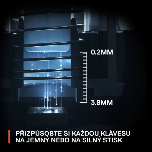 SteelSeries Apex Pro Mini bezdrôtová herná klávesnica UK - Klávesnice - Obrázok 06M3000O01