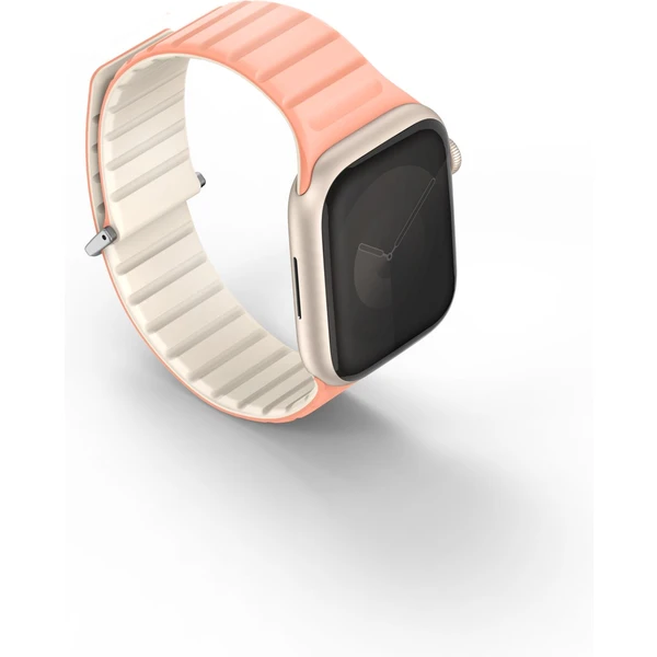 UNIQ Revix Evo obojstranný remienok Apple Watch 42/41/40/38mm (ružový/krémový) - Remienky - Obrázok 06O5000O01