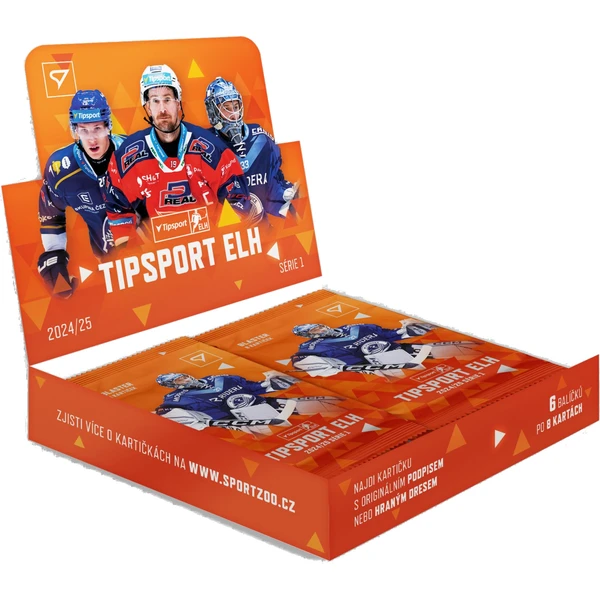 Hokejové karty SportZoo Blaster balíček Tipsport ELH 2024/25 – 1. séria - Hokejové karty - Obrázok 06OB000N01