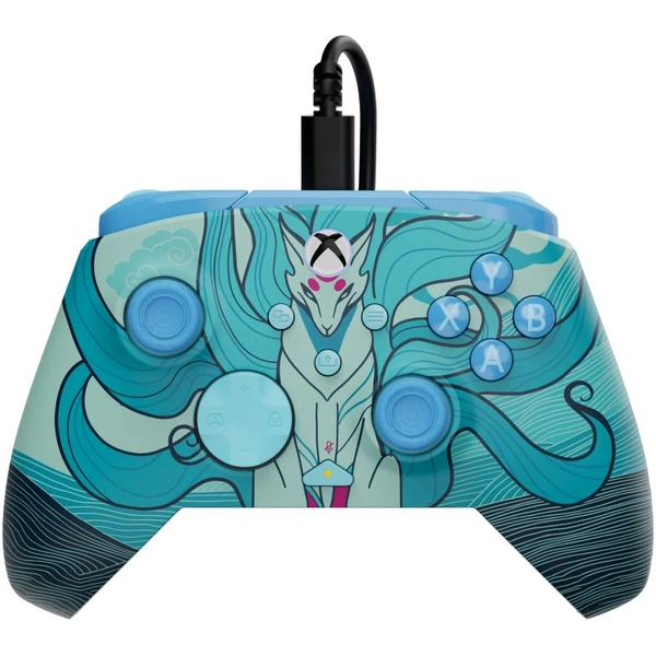 Turtle Beach herný ovládač Rematch Advanced P-Glow Blue Kitsune (XBOX/PC) - Herné ovládače - Hlavný obrázok
