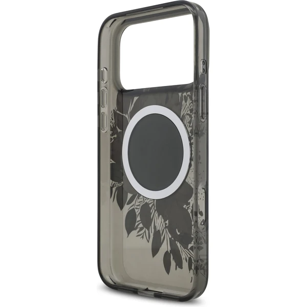 Guess IML Flowers Strap MagSafe kryt iPhone 17 Pro Max čierny - Puzdra - Obrázok 06e5b56f20a0421e9db00a1bfe8e1de6