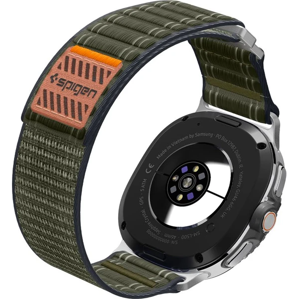 Spigen Fabric Band remienok (suchý zips) Samsung Galaxy Watch8 46/44/40mm zelený - Remienky - Obrázok 06ef458eb8ff4a01bc38c0ed6ef46b5d