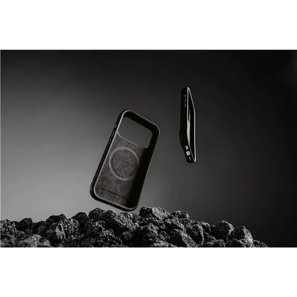 Nomad Rugged Leather Case (Horween) MagSafe kožený kryt iPhone 17 Pro Black - Puzdra - Obrázok 06f0c0545ac5411a813ee5730c11fc73