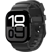 Spigen Silikónový remienok Apple Watch 49/46/45/44mm čierny - Remienky