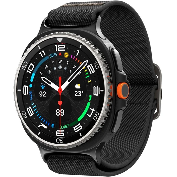 Spigen Lite Fit remienok Galaxy Watch8 46/44/40mm čierny - Remienky - Hlavný obrázok