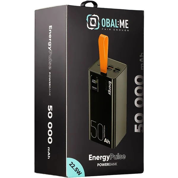 OBAL:ME EnergyPulse Powerbanka 50000mAh (22.5W) čierna - Powerbanky - Obrázok 072d76de17234dfe933a75a080a8ec51