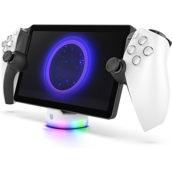 iPega P5P25 Mini magnetický nabíjací stojan pre Playstation Portal biely