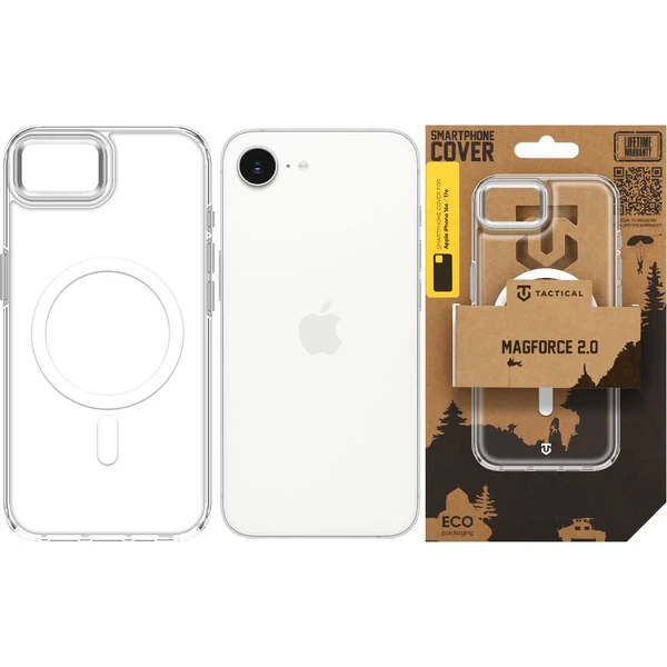 Tactical MagForce 2.0 kryt Apple iPhone 16e/17e Silver - Puzdra - Obrázok 074508fb250f46569357a6fed102389e