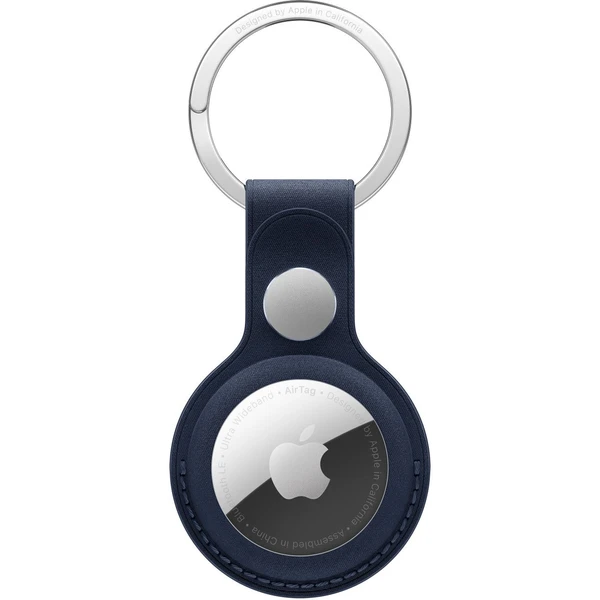 Apple FineWoven kľúčenka na AirTag tmavo modrá - Kľúčenky - Hlavný obrázok