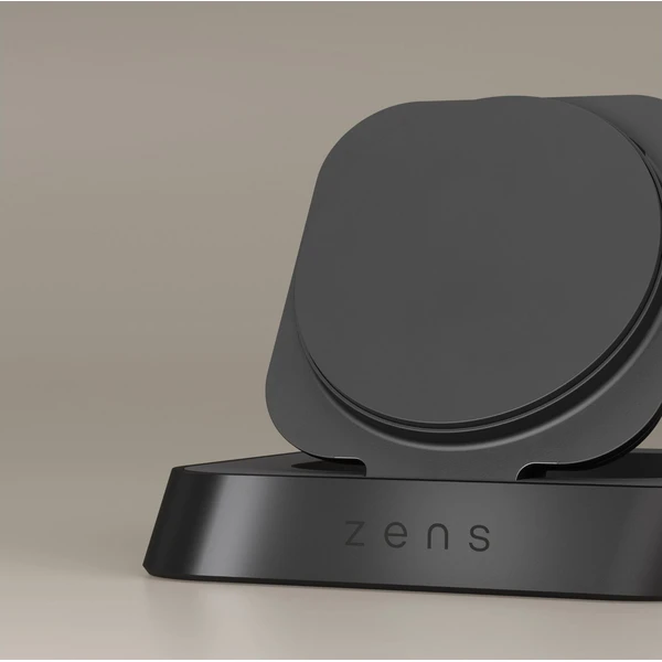 ZENS Nightstand Charger Pro 2 MagSafe/Qi2 2v1 nabíjačka (20W) čierna - Nabíjačky - Obrázok 074L000K01
