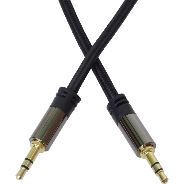 PremiumCord HQ 3,5mm/3,5mm kábel 1,5m čierny - Káble a redukcie - Obrázok 07551e28b35d47ffb2a4d49f0a40f0bd