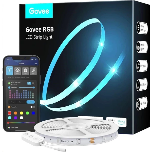 Govee WiFi RGB Basic Smart LED pásik 5m - LED pásy - Hlavný obrázok