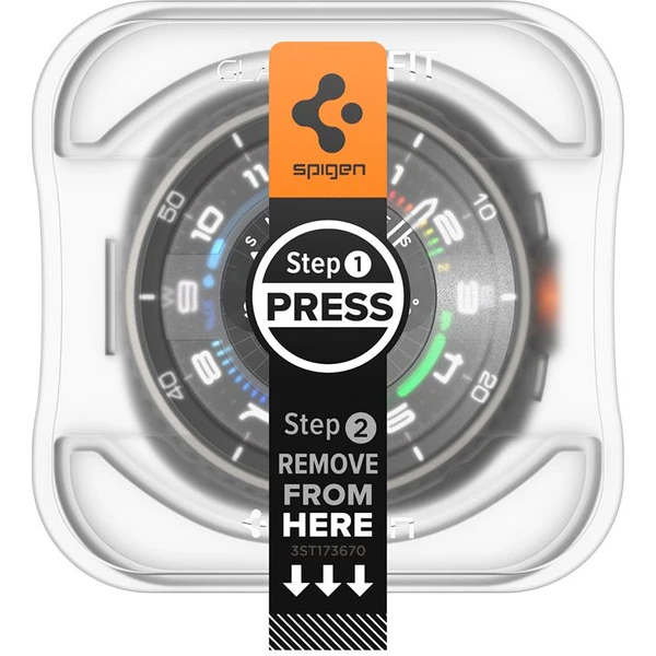 Spigen Glass TR EZ Fit 2 Pack sklo Galaxy Watch8 Classic (46mm) číre (2 ks) - Ochranné fólie a sklo - Obrázok 07797e3d455f441b982a9ebadd888bfe