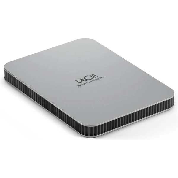 LaCie Mobile Drive Secure 5TB externý pevný disk strieborný - Pevné disky - Obrázok 07JD000P01