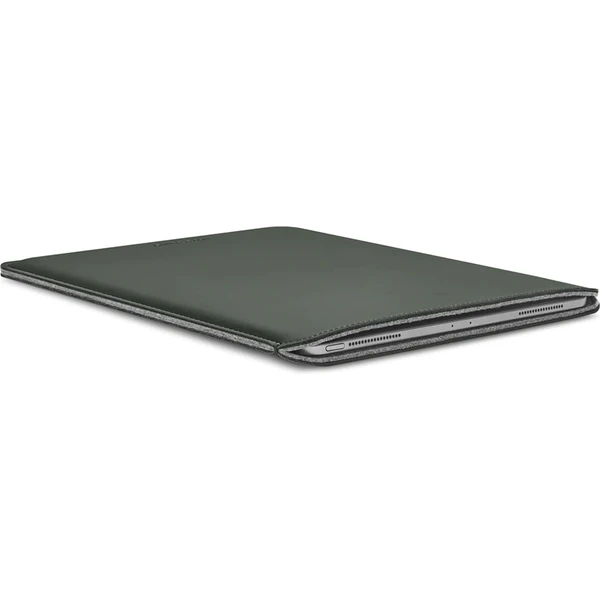 Woolnut matné PU puzdro na iPad Pro 12,9"/iPad Pro 13"/iPad Air 13" tmavozelené - Puzdra - Hlavný obrázok