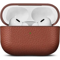 Woolnut Leather kožené puzdro pre AirPods Pro 2. generácia hnedé - Puzdra