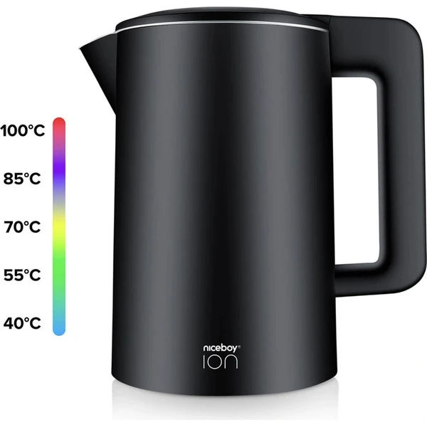Niceboy ION ThermoKettle TK5 Onyx black - Rychlovarné konvice - Obrázok 07TA000J01