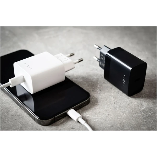 FIXED nabíjačka s USB-C výstupom a podporou PD 20W čierna - Nabíjačky - Obrázok 07a1ddca95574a27880b5d0ba324291b