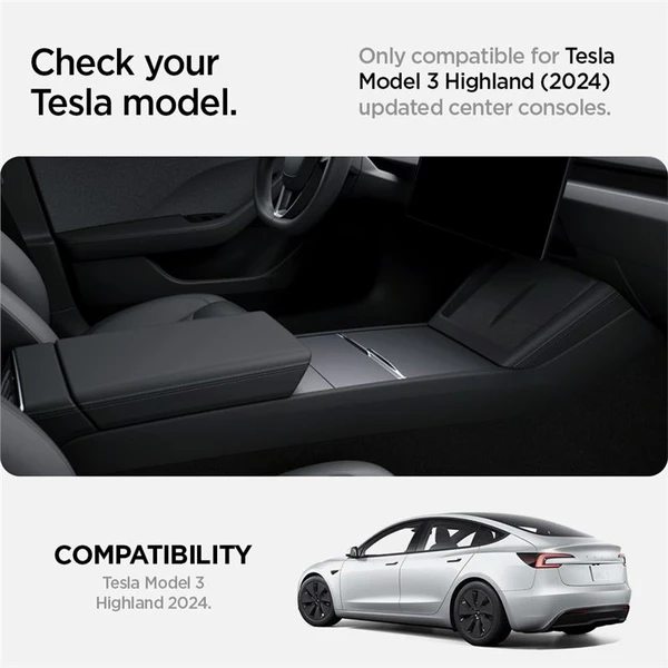 Spigen Console Organizer (Bottom) organizér Tesla Model 3 2024 čierny - Vychytávky - Obrázok 07a93aaae47b42709b53d73da9bc4658