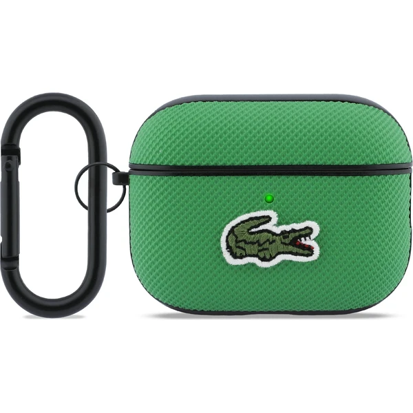 Lacoste Petit Pique Croc Logo Patch Puzdro pre AirPods Pro 3 zelené - Puzdra - Hlavný obrázok