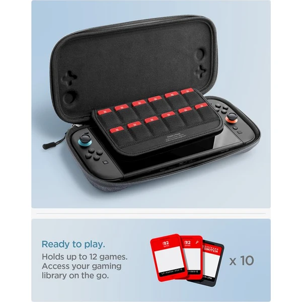 Spigen Klasden 2 Pouch puzdro Nintendo Switch 2 tmavomodré - Puzdra - Obrázok 07e5056b93b64dfab66646d846b4dc48