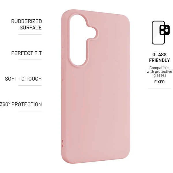 FIXED Story silikónový kryt Samsung Galaxy S25 ružový - Puzdra - Obrázok 0827abcb95e14a628e8df9ed6c8d4630